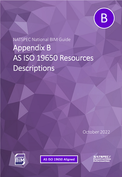 Appendix B AS ISO 19650 resources cover 2022 09 298x304