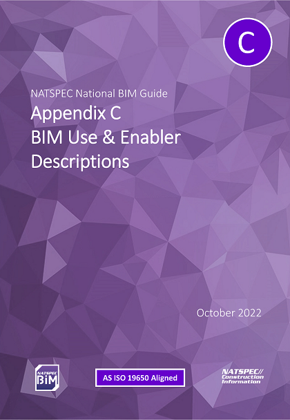 Appendix C BIM use descriptions cover 2022 09 210x304px